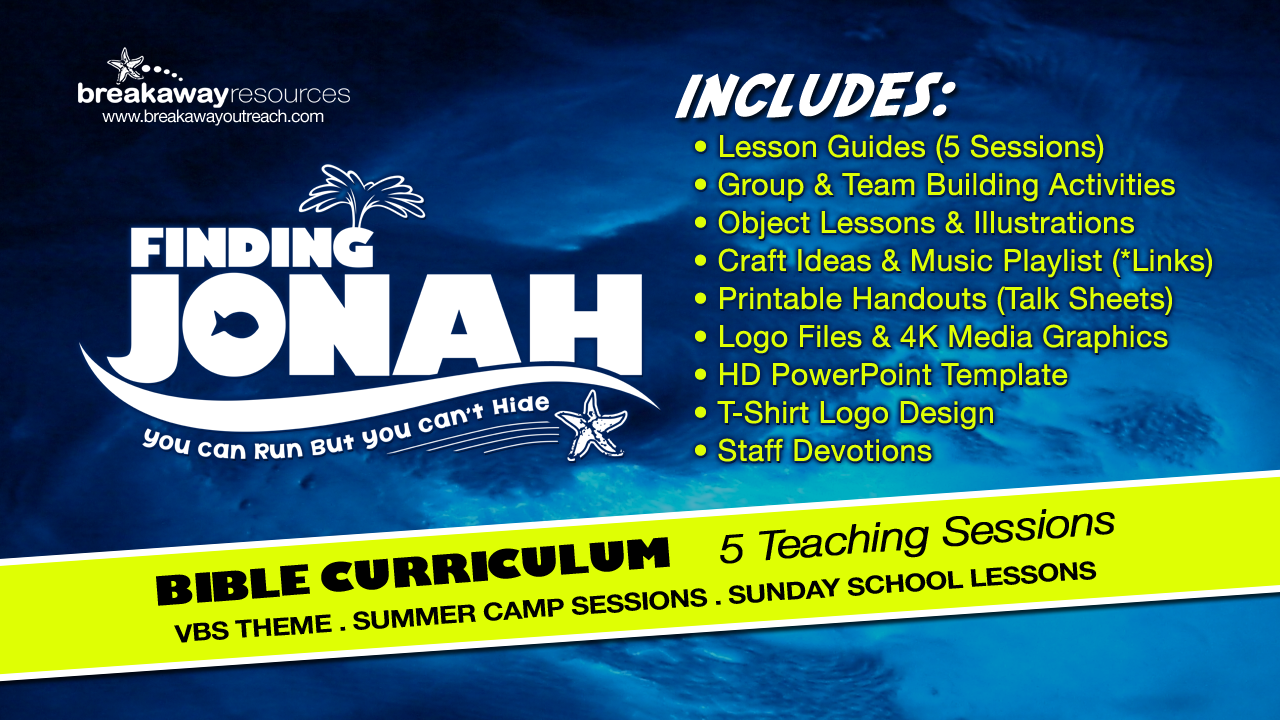 JONAH: Bible Camp Theme or VBS Curriculum