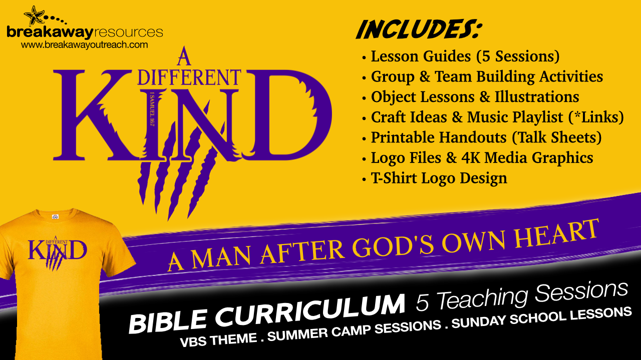 KING DAVID: Bible Camp Theme or VBS Curriculum