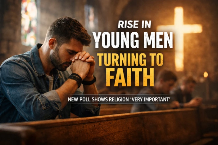 young men turning to faith